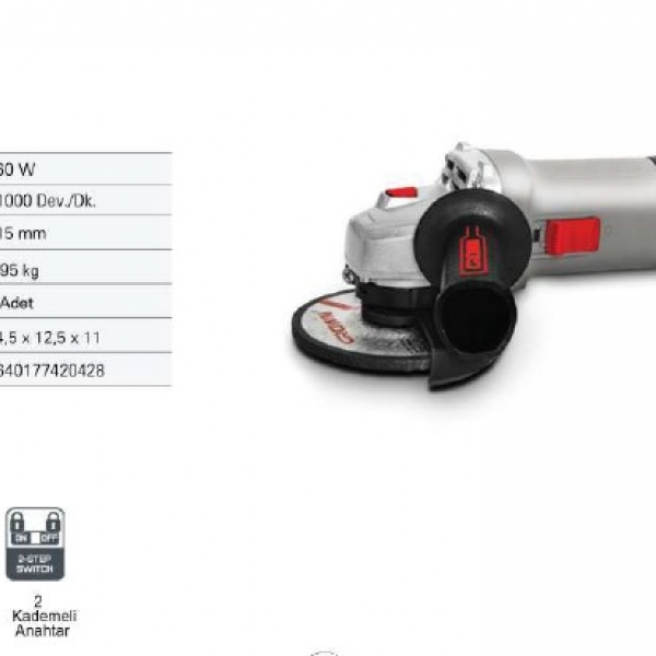 Avuç Taşlama 860 w